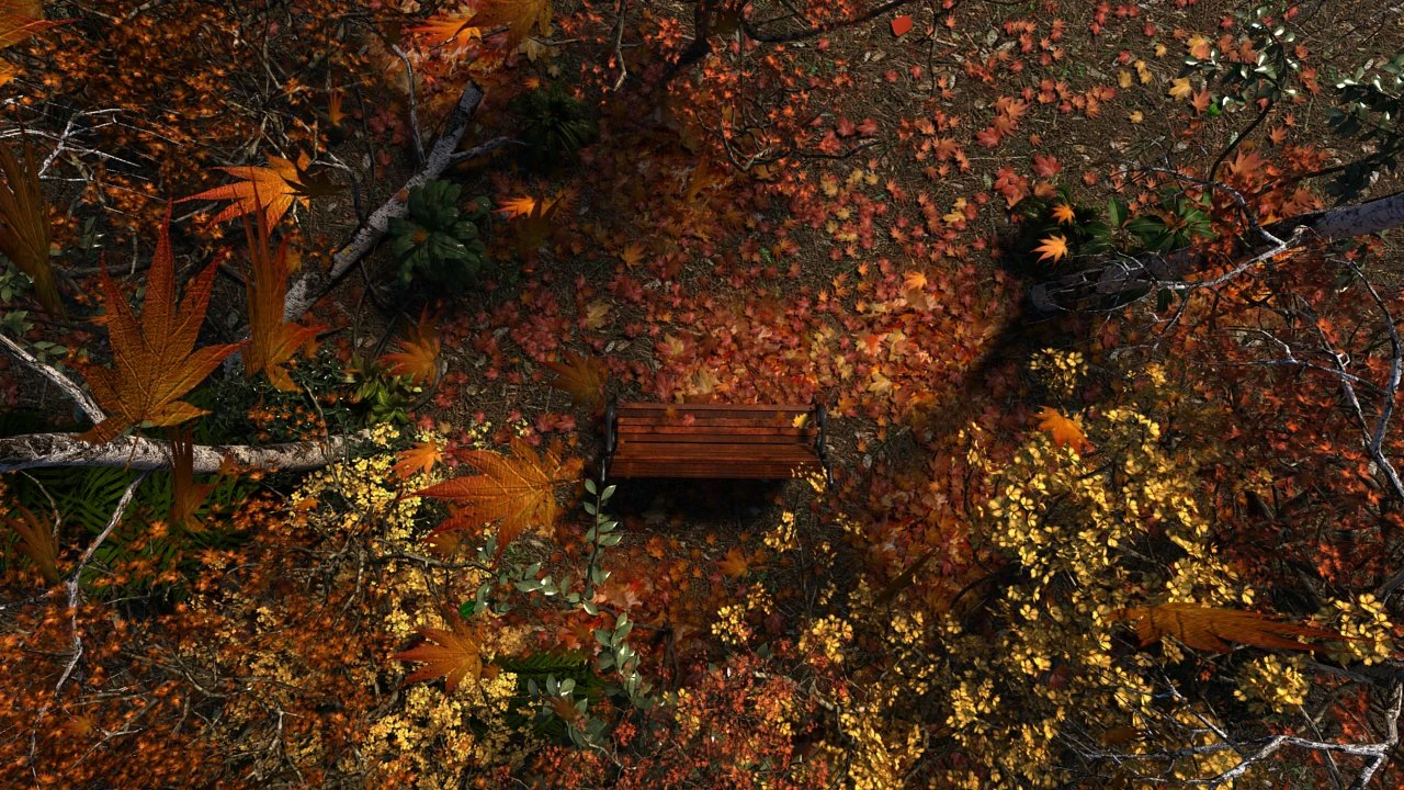 park bench 3D Model .c4d .max .obj .3ds .fbx .stl .blend 