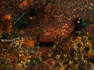 park bench 3D Model