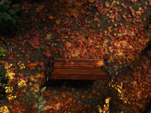 park bench 3D Модель