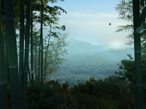 bamboo forest Modelo 3D