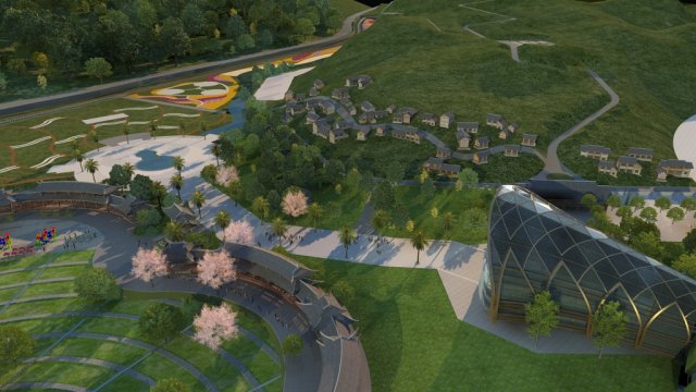 manor 3D Model .c4d .max .obj .3ds .fbx .stl .blend 
