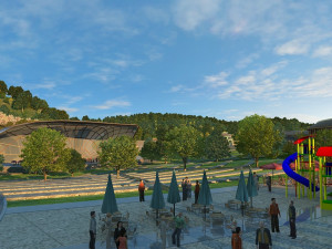 manor 3Dモデル