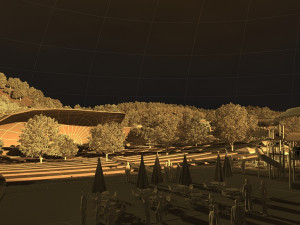 manor 3Dモデル