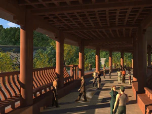 Herrenhaus 3D Modell