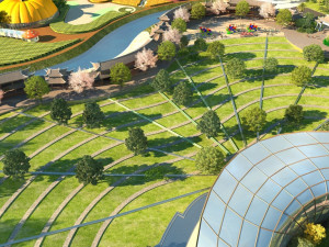 manor 3Dモデル