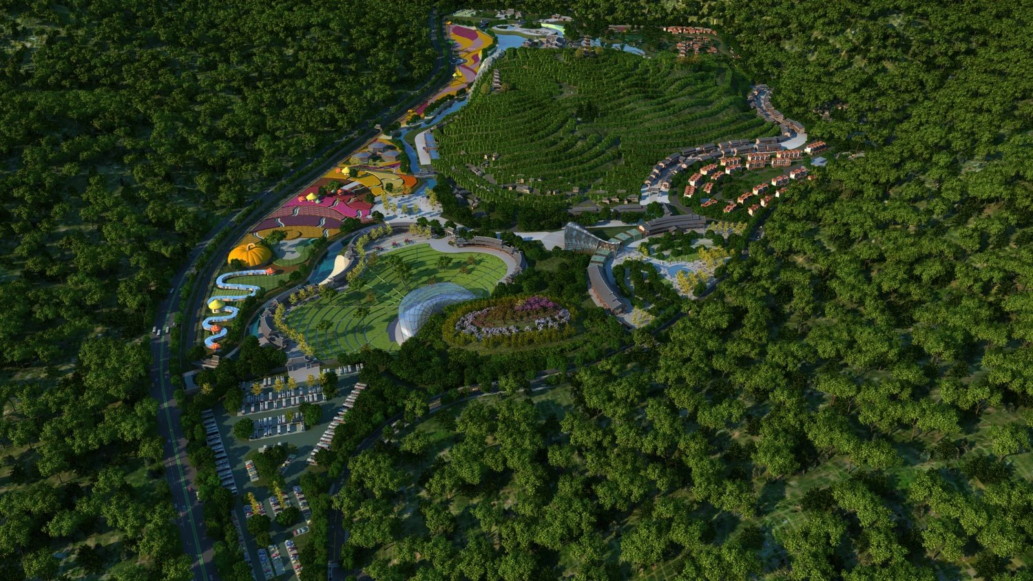 manor 3D Model .c4d .max .obj .3ds .fbx .stl .blend