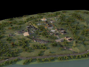 temple 3D Model