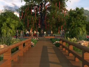 wishing tree 3Dモデル