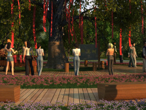 wishing tree 3D Модель