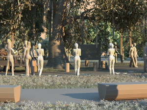 wishing tree 3D Модель