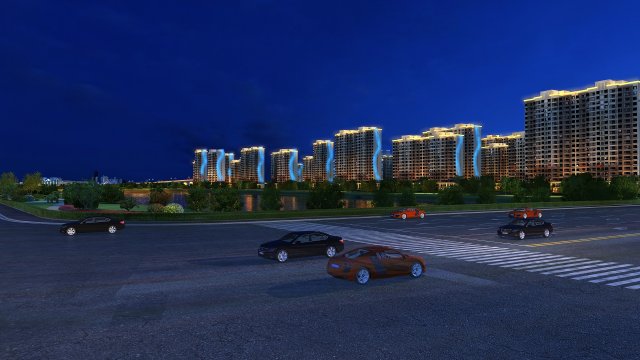 city building 3D Модель .c4d .max .obj .3ds .fbx .stl .blend 