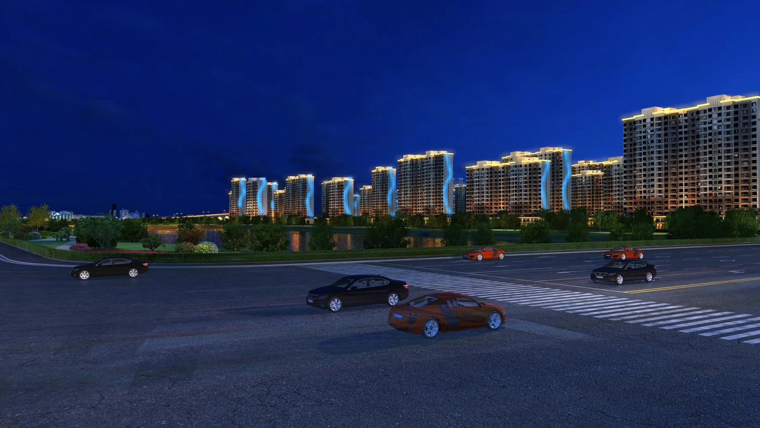 city building 3D Model .c4d .max .obj .3ds .fbx .stl .blend 
