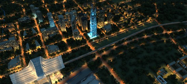 city building 3D Model .c4d .max .obj .3ds .fbx .stl .blend 