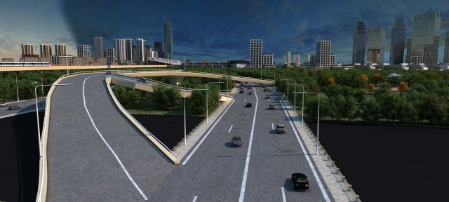 city building Modelo 3D .c4d .max .obj .3ds .fbx .stl .blend 
