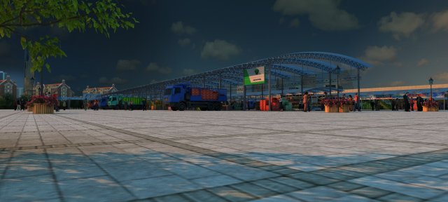 city building 3D मॉडल .c4d .max .obj .3ds .fbx .stl .blend 
