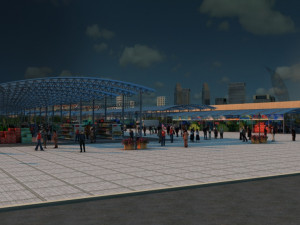 city building 3D मॉडल