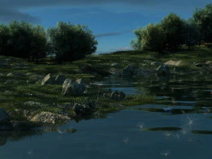 creek 3D Model