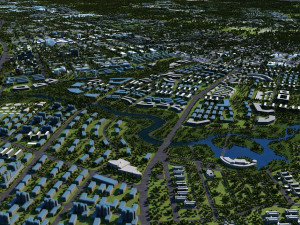 city building 3D-Modell