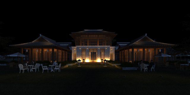 villa 3D मॉडल .c4d .max .obj .3ds .fbx .stl .blend 