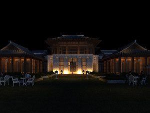 villa Modelo 3D