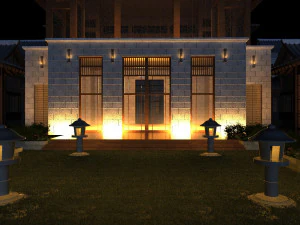 villa 3D Model