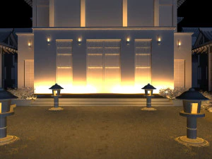 villa 3D Model