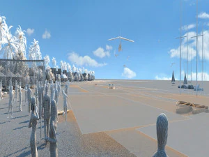 seaside 3D Model