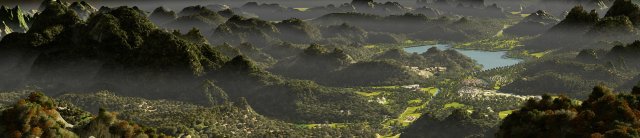 mountain village Modèle 3D .c4d .max .obj .3ds .fbx .stl .blend 