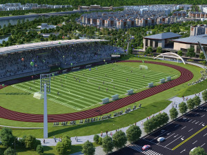 football field 3Dモデル
