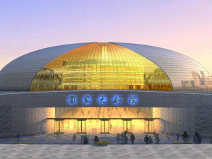 ulusal tiyatro 3D Model