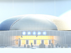 national theatre 3D 模型