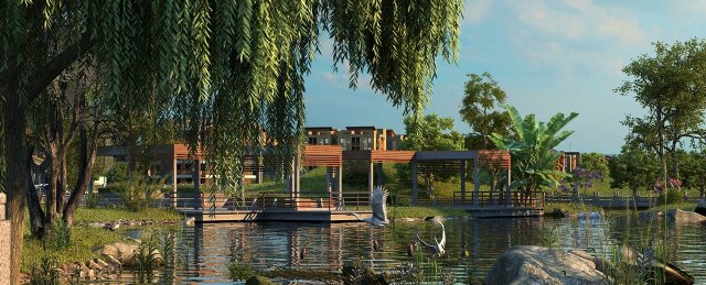 park Model 3D .c4d .max .obj .3ds .fbx .stl .blend 