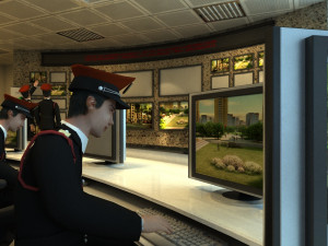 security room Modelo 3D
