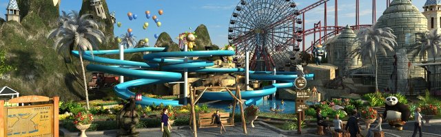amusement park 3D-Modell .c4d .max .obj .3ds .fbx .stl .blend 