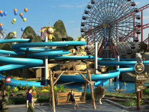 amusement park Model 3D