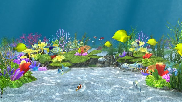 seabed 3D मॉडल .c4d .max .obj .3ds .fbx .stl .blend 