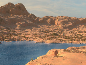 temple 3D 모델