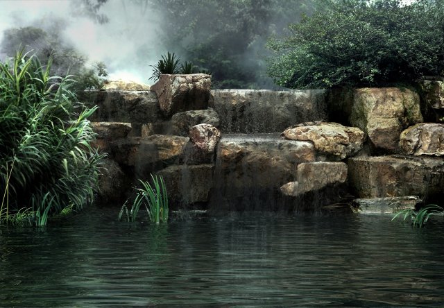 creek Modelo 3D .c4d .max .obj .3ds .fbx .stl .blend 