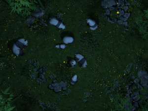 bamboo forest panda Modelo 3D