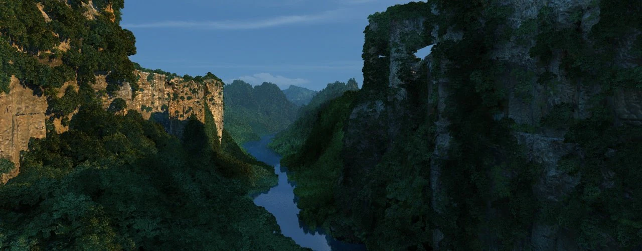canyon 3D Model .c4d .max .obj .3ds .fbx .stl .blend 