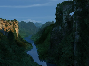 canyon Modelo 3D