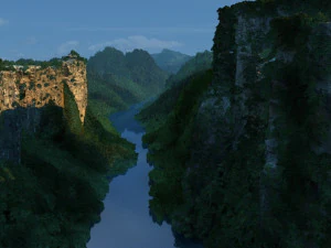 canyon 3D Model