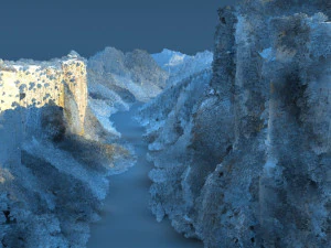 canyon 3D Model