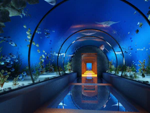 túnel subaquático Modelo 3D