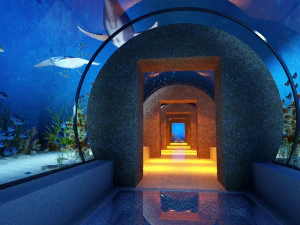 underwater tunnel 3D Model