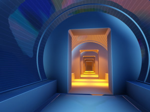 underwater tunnel 3D Модель