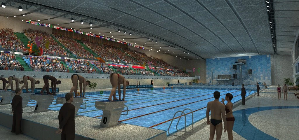 swimming pool 3D Model .c4d .max .obj .3ds .fbx .stl .blend 