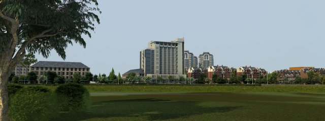 city building 3D 模型 .c4d .max .obj .3ds .fbx .stl .blend 