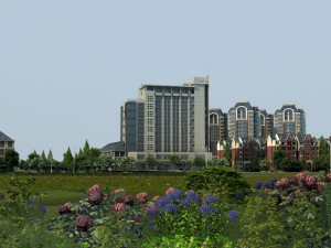 city building 3D 模型