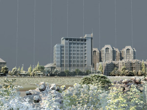city building 3D 模型